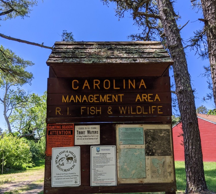 Carolina Management Area Parking (Carolina,&nbspRI)